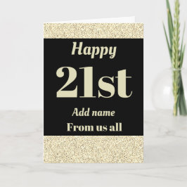 21かわいらしパーソナライズされた日の誕生日カード カード