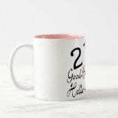 21さようなら警備員のこんにちはバーテンダー ツートーンマグカップ (左)