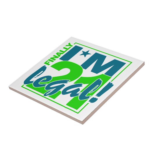 21とLEGALタイル タイル (側面)