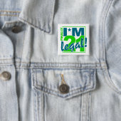 21とLEGALボタン 缶バッジ (インサイチュ)