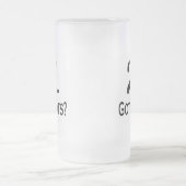 21の得られた打撃 フロストグラスビールジョッキ (中央)