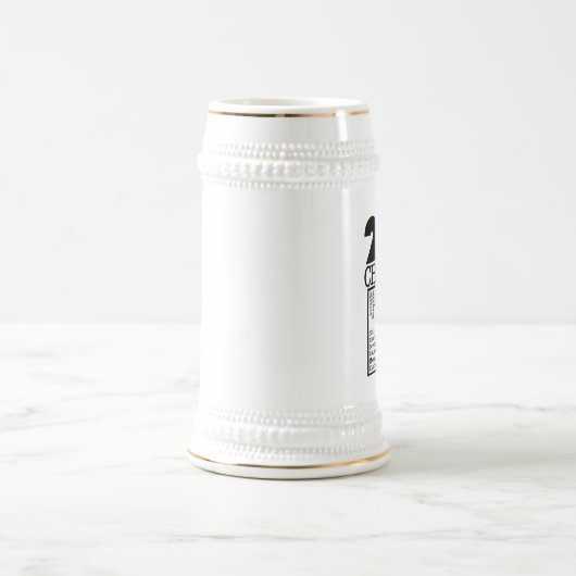 21の応援B&W ビールジョッキ (中央)