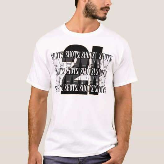 21の打撃の誕生日 Tシャツ (正面)