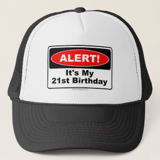 21の誕生日プレゼント警報! その私の第21誕生日 キャップ