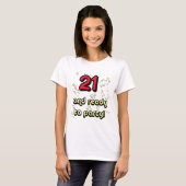 21はparty_edited-1に及び用意します tシャツ (正面フル)