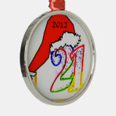 21オーナメント メタルオーナメント (右)