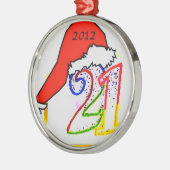 21オーナメント メタルオーナメント (左)