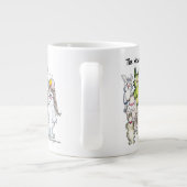 21カートゥーンバニーラビットスリーピングバッグバニーロー ジャンボコーヒーマグカップ (裏面)