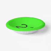 21ネオングリーンカスタムエージカラー2023 ペーパーボウル (傾斜あり)