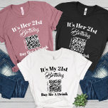 21パーソナライズされた歳のバースデ買ィアドリンクQRコード トライブレンドＴシャツ<br><div class="desc">21歳の誕生日とスタイルでパーティーパーソナライズされた準備す買る私はドリンクQRコードTri-Blendシャツ！このカスタムティーは、21歳の誕生日を表すしゃれているお名前と年齢を前面に際立たせるのに最適だ。あなたは友達と一緒に街を打ったり、誕生日のバッシュを開催したりしても、このシャツは誰もが自分の特別な日であることを知るようにデザインされている。シャツの裏には賢いQRコードがあり、スキャンするだけでVenmo経由で飲み物を送ることができる。それはおもしろいと私のドリンクモダンのシャツにツイスト伝統的し、それは誰もが簡単を回す救済ために作る21。柔らかく耐久性のあるトライブレンド生地を使用し、このシャツはスタイリッシュだけでなく、一晩中衣服するのに十分な快適である。誕生日パーティーのクルーに最適で素晴らし、21日は祝誰でもプレゼント。このシャツは単なる服装ではなく、人生で最もエキサイティングなマイルストーンの一つからの会話の始まりであり、記念品でもある。21歳の誕生日を忘れられない、この実用的なパーソナライズされたおもしろいティーで作りなさい！</div>