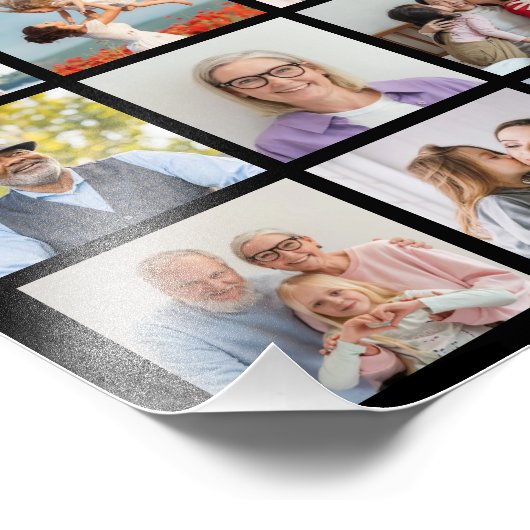 21フォトコラージュ編集可能カラー写真の拡大 フォトプリント (角)