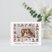 21フォトコラージュ自分のグリーティングカードを追加 (スタンド正面)