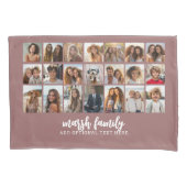 21フォトコラージュ – 3行7列 枕カバー (正面)