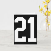 #21ホワイトナンバー21スポーツファンスタイルハロウィーンCos カード (黄色い花)