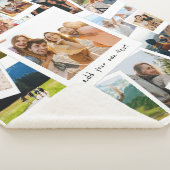 21モダン写真スクラップブックフォトコラージュ シェルパブランケット (3/4)