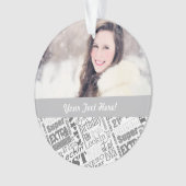 21ユニーク歳の特別誕生日パーティー贈り物 オーナメント (正面)