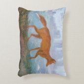 21世紀なキツネ2006年 アクセントクッション (正面(垂直))