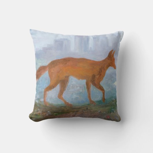 21世紀なキツネ2006年 クッション (正面)