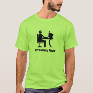21世紀な海賊 Tシャツ