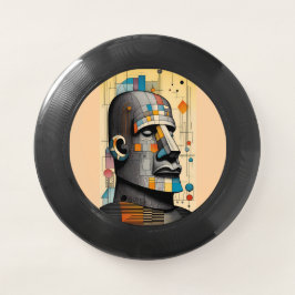 21世紀モアイ – ケン・ゲージ・ティキ・アート Wham-Oフリスビー