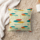 21世紀モダン半パターン（の模様が）ある期 クッション (ブランケット)