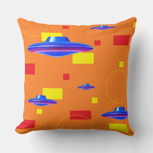21世紀中頃UFOパトロールモダンケンゲージ クッション (正面)