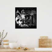 21介入キャンバス ポスター (キッチン)