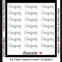 21個のモダンな6~7文字の名前・単語 ブラック