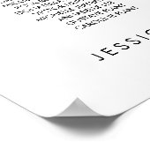 21台のテーモダンブルで座席表を見つける ポスター (角)