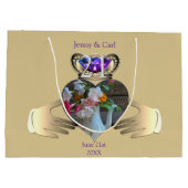 21周年記念結婚クラドーヒオライト ラージペーパーバッグ (裏面)