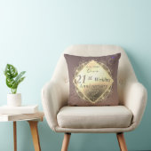 21周年記念結婚真鍮とアイオライト クッション (椅子)