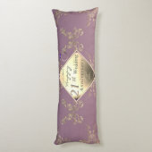 21周年記念結婚真鍮とアイオライト ボディピロー (裏面 (縦))