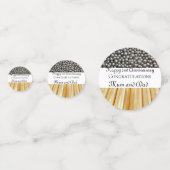 21周年記念結婚真鍮とニッケル コンフェッティ (正面)