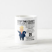 21年おもしろい誕生日プレゼント誕生 コーヒーマグカップ (中央)