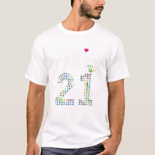 21年賛美間21歳の間の神による女性の誕生日A Tシャツ