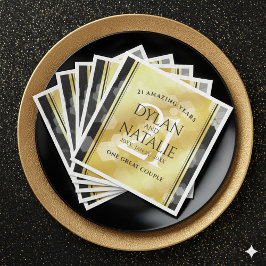 21日エレガント真鍮結婚周年記念お祝い