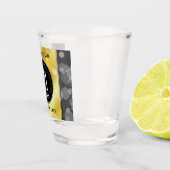 21日エレガント真鍮結婚周年記念お祝い ショットグラス (右)