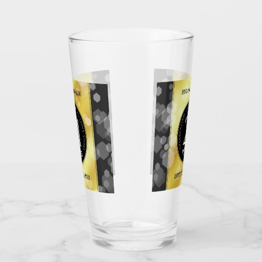 21日エレガント真鍮結婚周年記念お祝い タンブラーグラス (右)