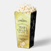 21日エレガント真鍮結婚周年記念お祝い フェイバーボックス (はじけた状態)