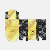 21日エレガント真鍮結婚周年記念お祝い フェイバーボックス (折り畳みなし)