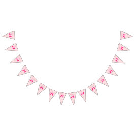 21日モダン21日ピンクの誕生日パーティー バンティングフラッグ