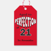 21歳で完成度が高い ギフトタグ (正面)