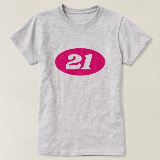 21歳のパーティーtシャツ tシャツ (デザイン正面)