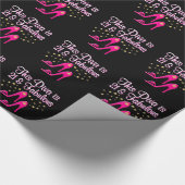 21歳の古い靴の女王 ラッピングペーパー (角)