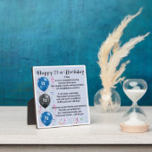 21歳の息子の詩のプラーク フォトプラーク (インサイチュ)