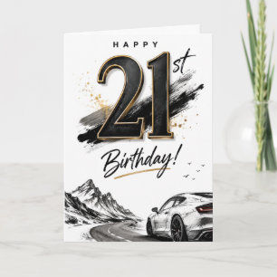 21歳の誕生日おめでとう カード