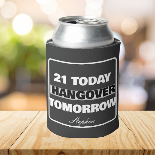 21歳の誕生日お酒の飲み過ぎに注意 缶クーラー