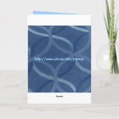 21歳の誕生日のユーモアのグリーティングカード カード (裏面)