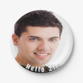 21歳の誕生日の写真こんにちは21人 ペーパープレート (正面)