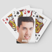 21歳の誕生日の男性こんにちは21 トランプ (裏面)